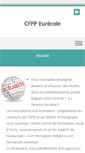 Mobile Screenshot of cfpp-eurecole.com